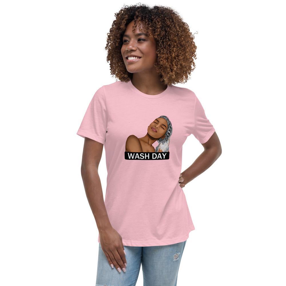 'Wash Day' Relaxed T-Shirt
