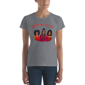 'Love The Hair You Wear' Slim Fit T-Shirt