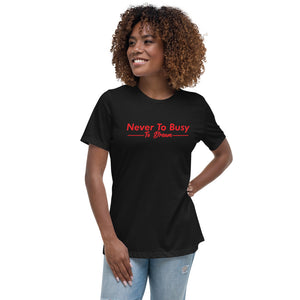 'Never To Busy To Dream' Relaxed T-Shirt